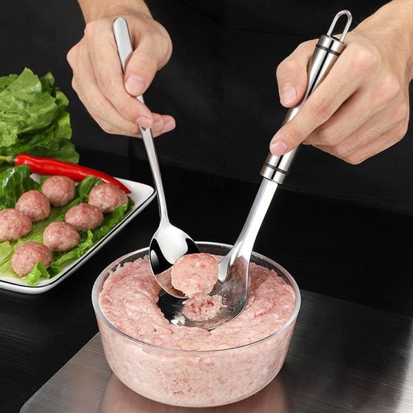 2 stycken Fiskhandlare Fiskbullar Handtag