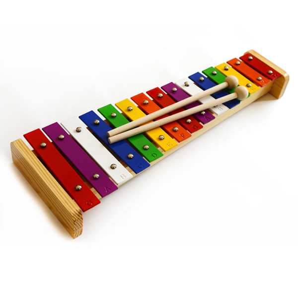 15 Tone Rainbow alumiininen levysoitin Early Teaching Musical