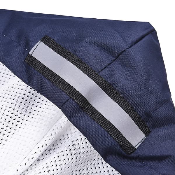 6XL Reflexiv Hundregnrock Regnkläder med Koppelhål