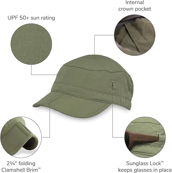 Sunday Afternoons Sun Tripper Cap, Sort, Medium
