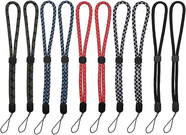 Håndledsrem, justerbar håndledsrem, håndledsreb, nylon