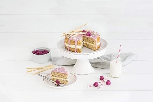 Springform Trattformad Bakform, Rund Bakform, Rostfritt Stål, Svart
