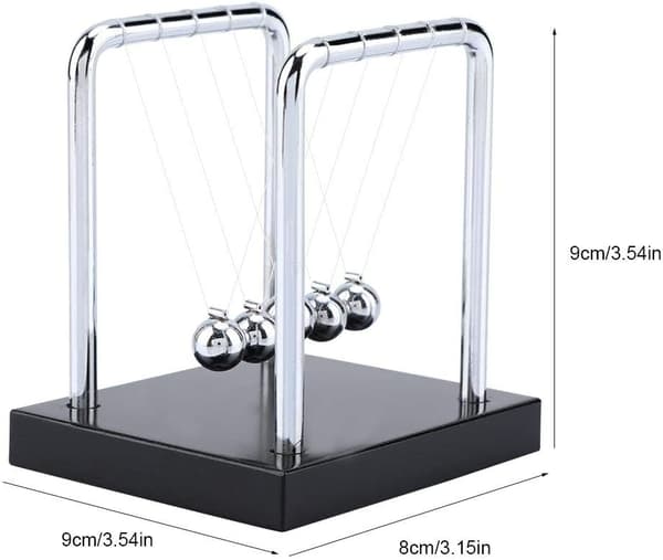 Newtons Pendul med Træbase Børns Videnskabseksperimenter Sæt