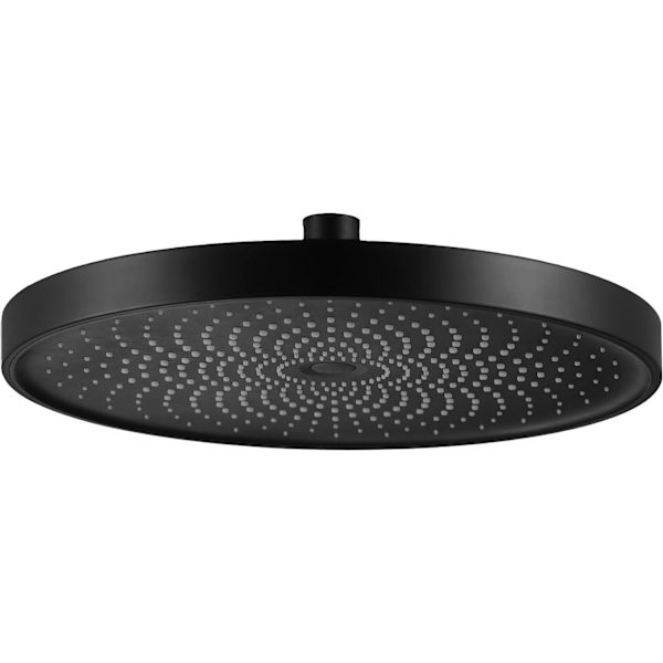 Premium kvalitet 260mm bruseshower. Spa Massage Shower (Sort)