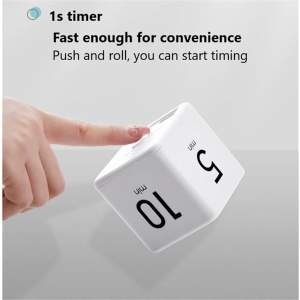 1 Køkken Timer Terning Multifunktionel Timer Minutstyring
