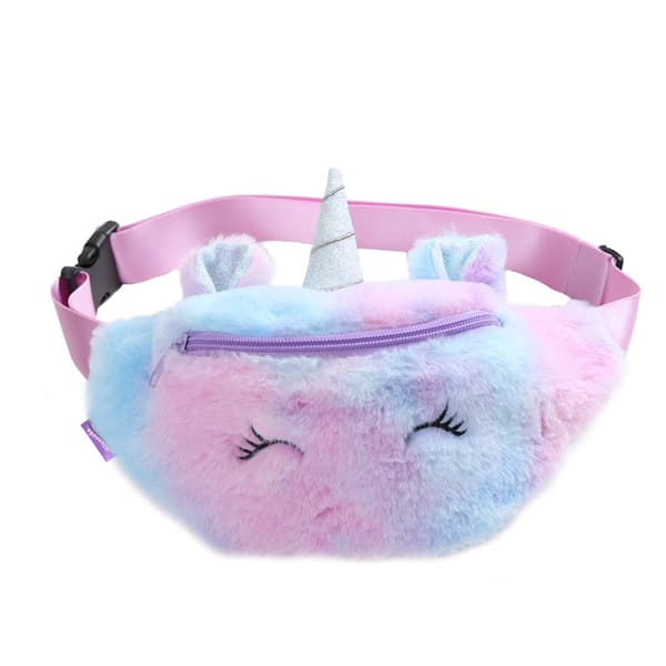 Søt Dyr Stil Fluffy Midjeveske Skulderveske for