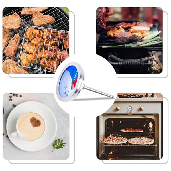 Grillin lämpömittari, 1 kpl