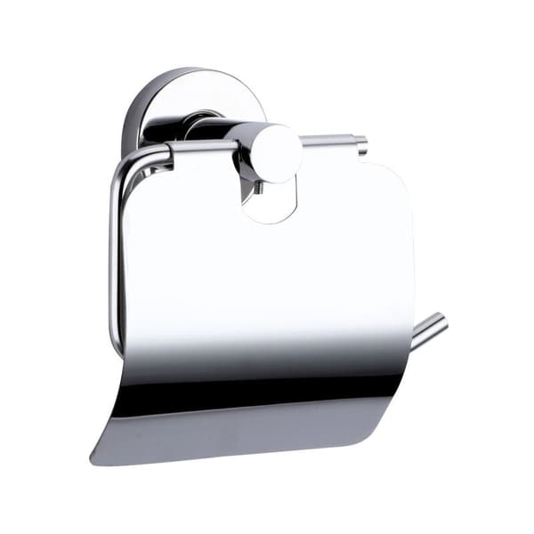 1 krom veggmontert toalettpapirdispenser