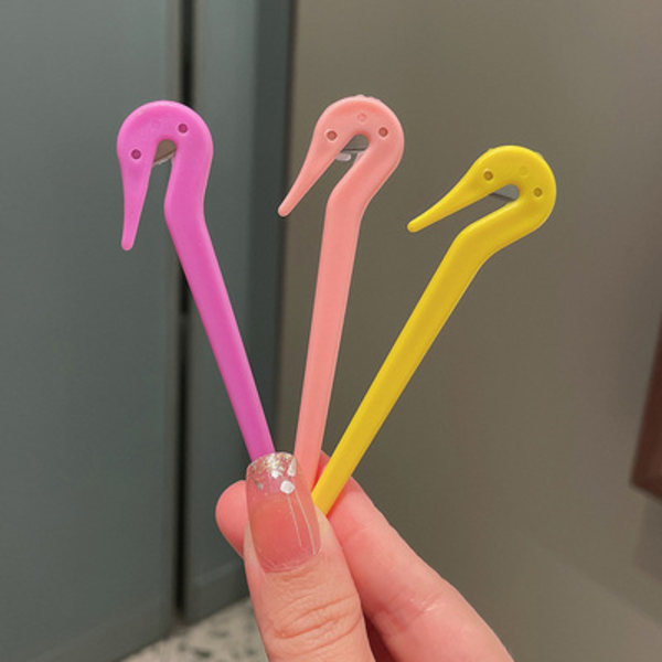 4 Elastiske Saks, Båndskærer Elastisk Hårbåndsfjerner