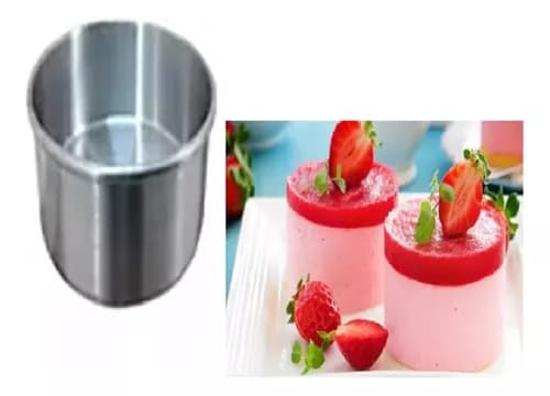 Set med 5 Former 10cm for Kake, Flan, Ostekake, Bakeri