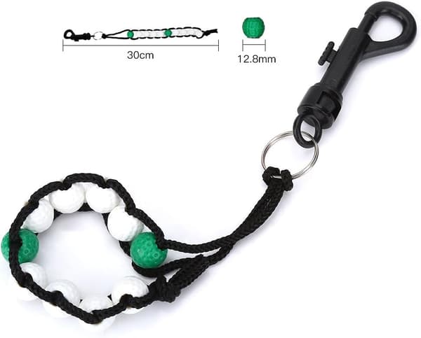 Golfbollräknare för slag, 2-pack/påse Golfboll