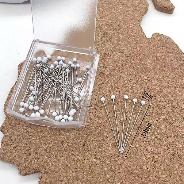 Magneettinen tyyny laatikolla - Keltainen - Vahva magneettinen ompeluneulapidike