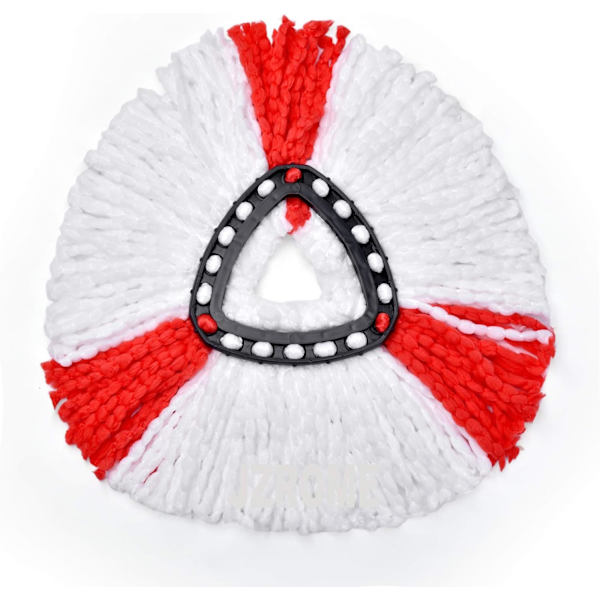 4 kpl Mop-pää Mop-Vaihto 2 in 1 Mikrokuitu Mop