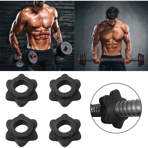 4 kpl Dumbbell Hex-mutterit, Kuusiokoloiset Kiristysruuvit, Ruuvi