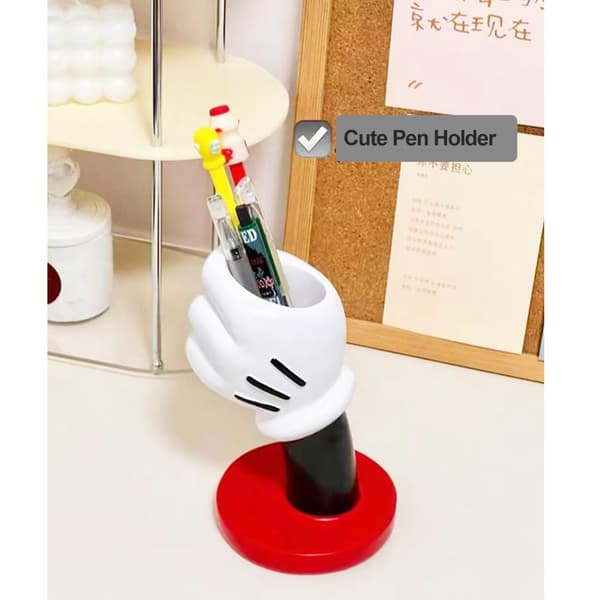 Sød mus vase/makeup penholder