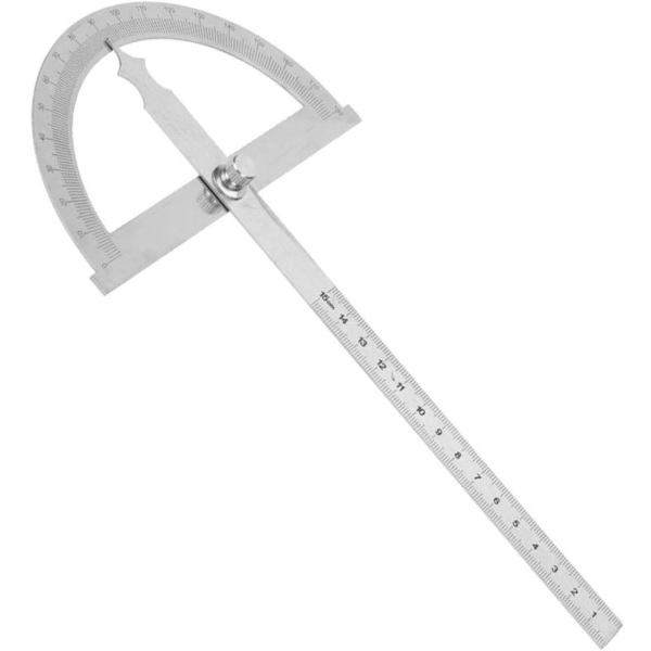 En rustfri stål hul diameter 150 mm vinkelmåler 180 °