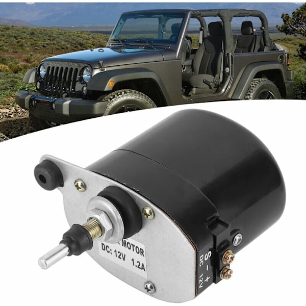 12V Tuulilasinpyyhkimen Moottori 01287358 Vaihtotarvike Willys Jeep Traktoriin