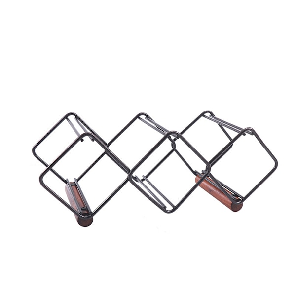 1 stk. stabelbar flaskeholder til 6 flasker