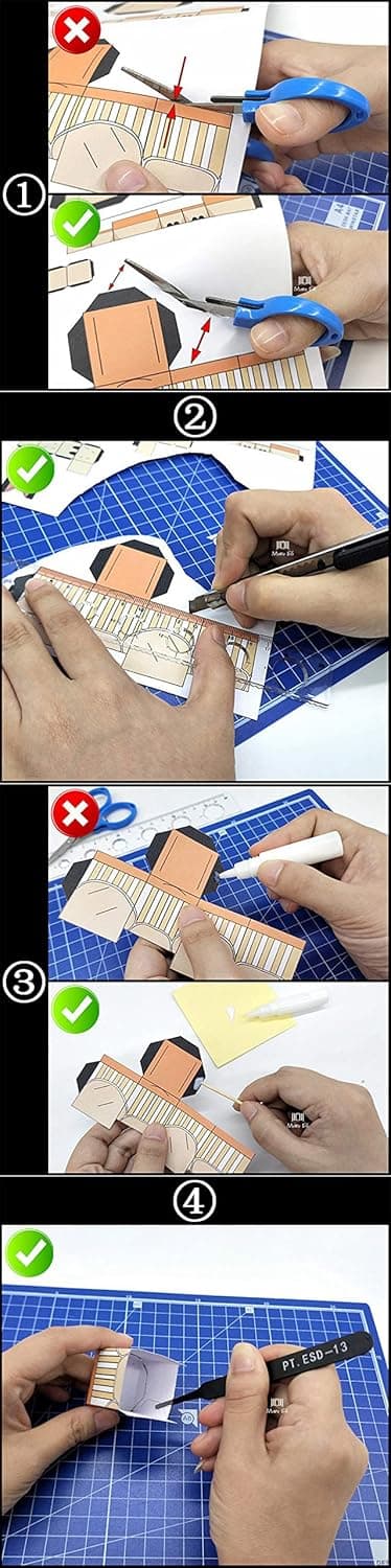 1 Pack Pappväggsdekor Vit Drakmönster 3D Dekorationspapper