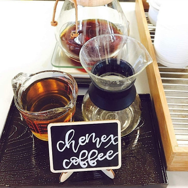 Mini Display Board, Chalk Board, Heminredning Dekoration (20 stycken)