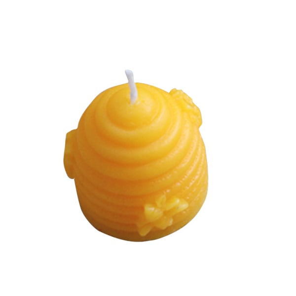 1 x 3D Biesilikonform for stearinlys, håndverk (Bie)