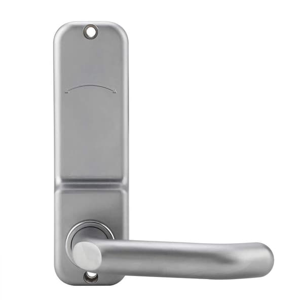 Mekanisk Digitalt Dörrlåsset, Silver Glidande Swing