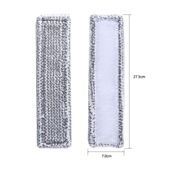 2 st Mikrofiber Moppduk för Karcher Wv2 Wv5 Fönsterrengöring