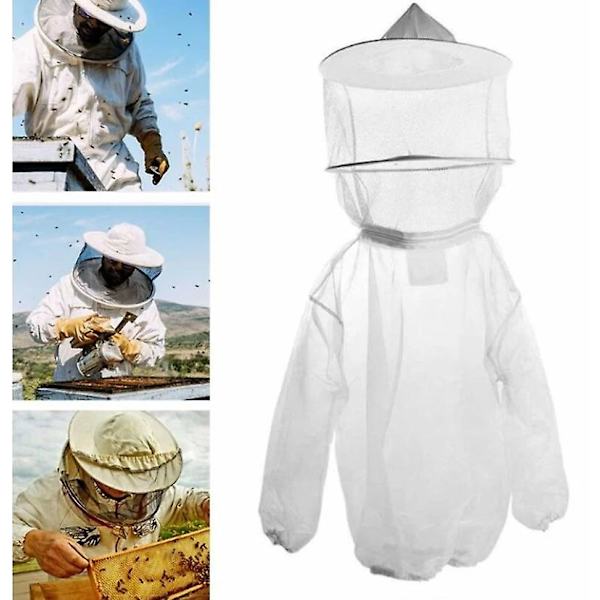Biskyddande utrustning för biodling, unisex, anti-getingsdräkt, andningsbar skyddsoverall, biodlingsdräkt, professionell skyddsutrustning, biodling