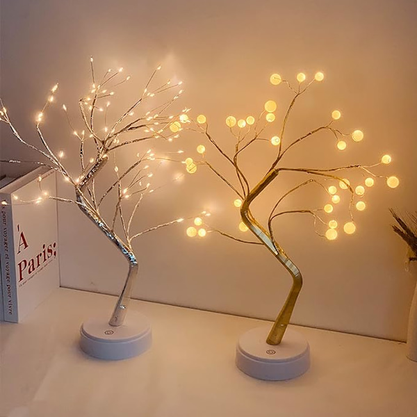 1 x Varmt Vit LED Trädbelysningsremsa, Inomhus LED-lampor, USB