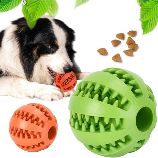 2 Stykker Hundegummi Tyggebold Dispenser, Interaktiv Hundegodbid