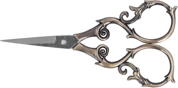 1 stycke antika saxar, antika broderisaxar