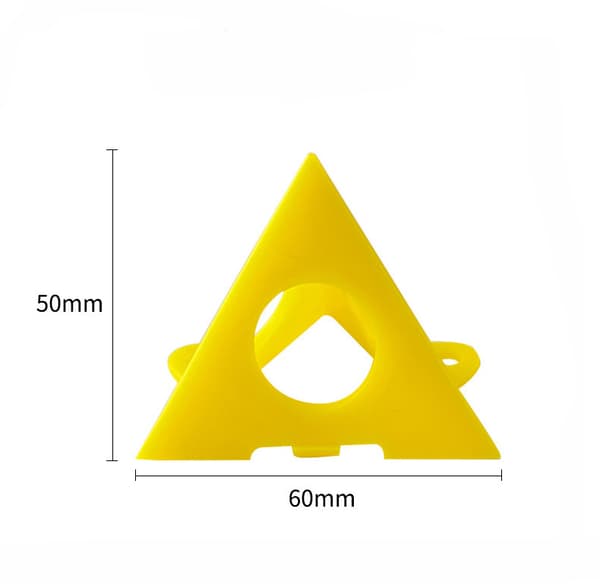 10 Pyramider for Spraymaling av Trepaneler - Triangulære