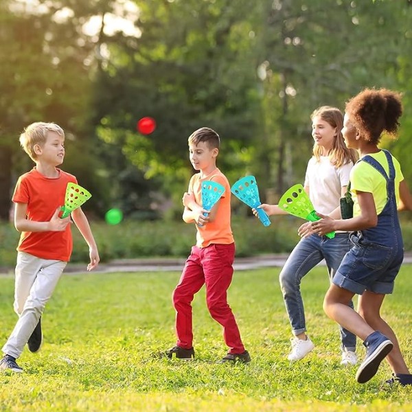 Lekaktiviteter inomhus utomhus för barn, Pop-Pass-Catch Ball