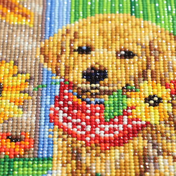 5D Diamantmaleri Sæt til Hund, 5D Diamantmaleri Sæt til