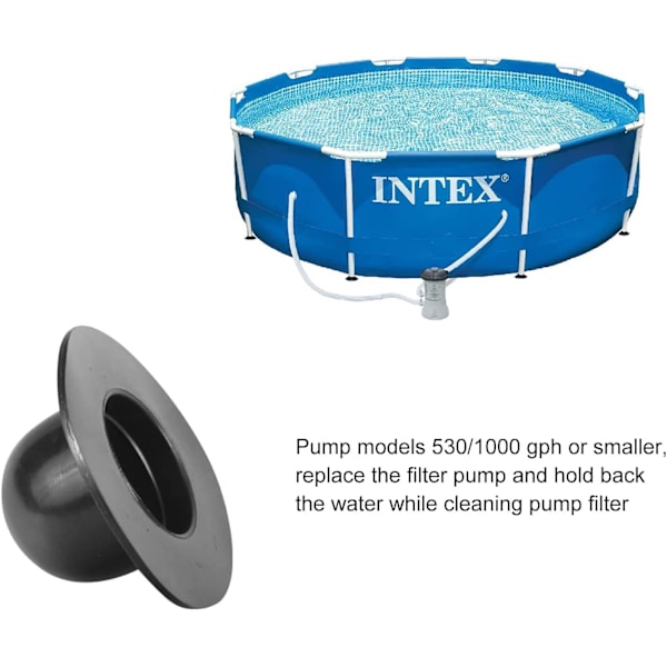 4 stk. sorte INTEX swimming pool tilbehør rørstativ pool