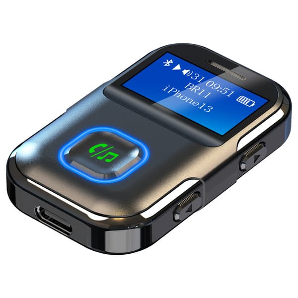 Bluetooth-mottaker for bil, innebygd mikrofon, håndfri