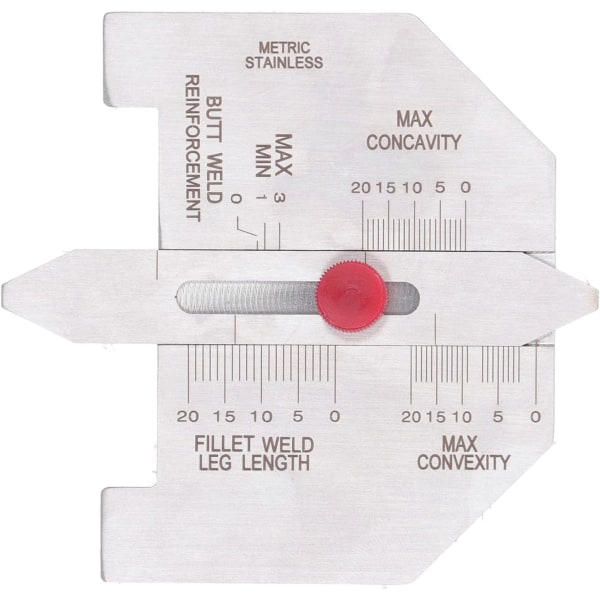 1 kpl hitsauksen tarkastusmittari, helppo tarkistaa korkeuden mittaustyökalu