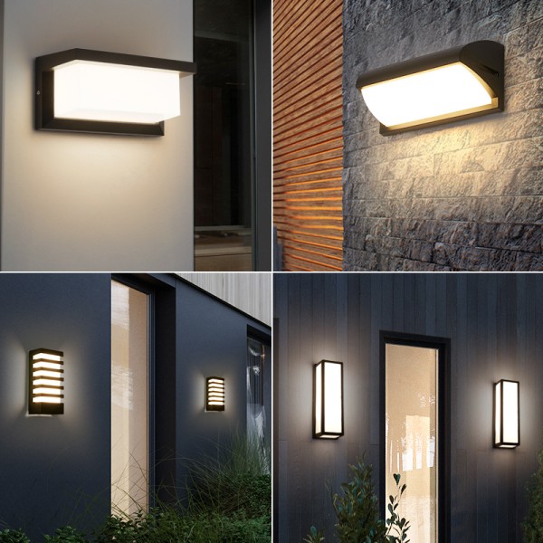 Væglampe 18w Led Væglampe/Udendørs Belysning/Aluminium