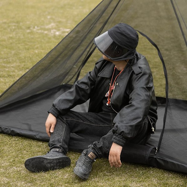 Camping Myggnät Tält med Bärväska, Bug Net för Camping Säng,