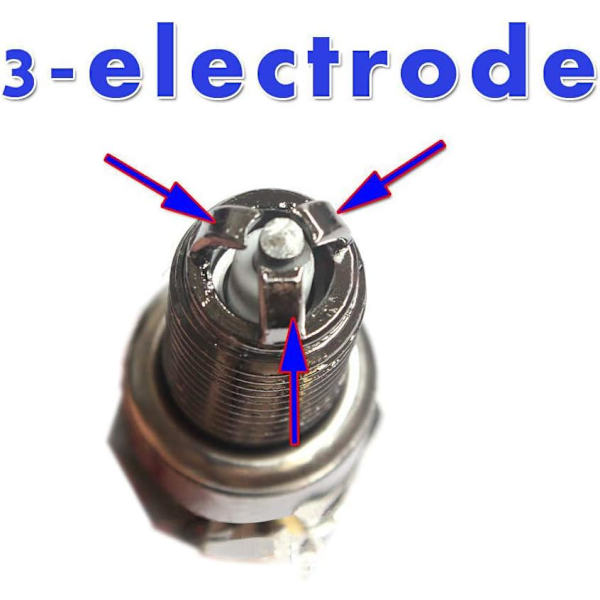 A7TC A7TJC -sytytystulppa 3 elektrodillä, korvaa GY6 50cc