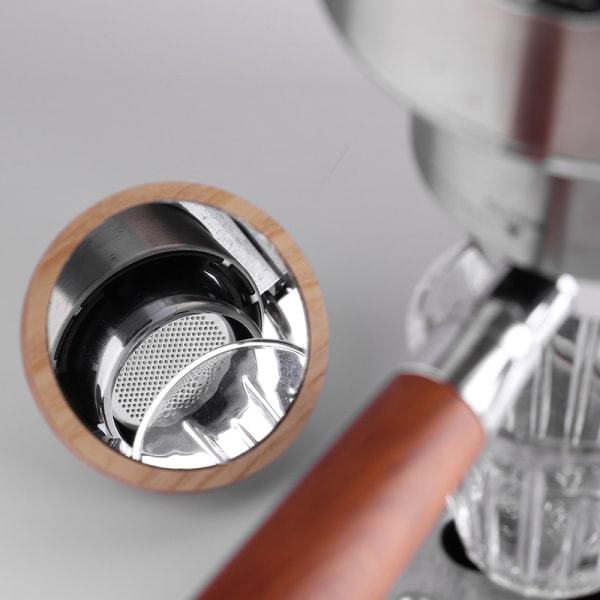 Espresso-speil for bunnløs portafilter, 360° justerbar