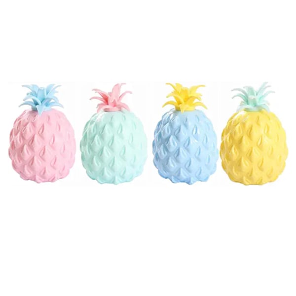 4 stk Ananas Stressavlastende Leke - Anti-Stress Leke -