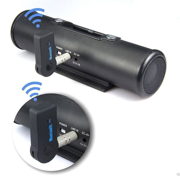 Bluetooth-mottaker Trådløs Bil Musikk Lydadapter med