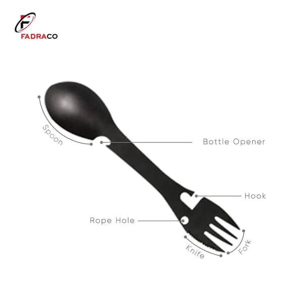 5-i-1 multifunksjonell spork