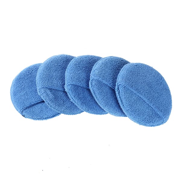 10-pack 5 tum Blå Handvaxverktyg med Fingergrepp