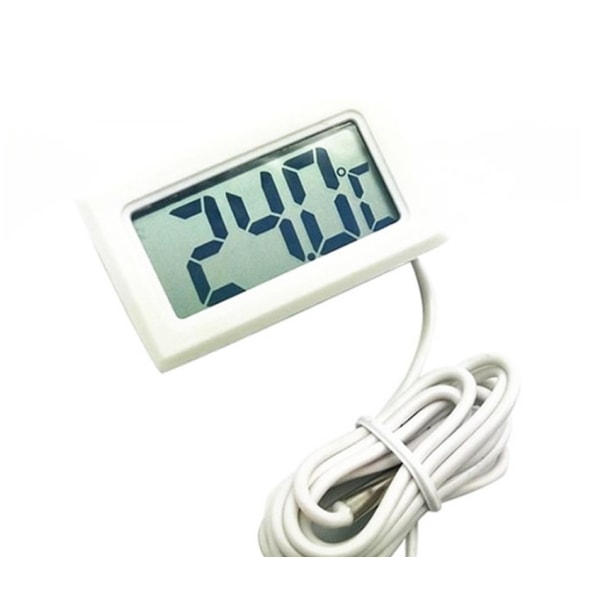 LCD digital termometer temperaturmonitor med vattentät
