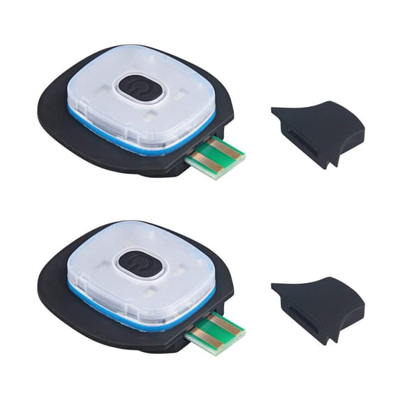 1 USB-oppladbart lys for LED-strikket lue