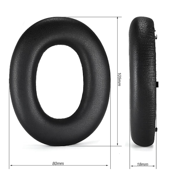 Øreputer for Bowers&wilkins Px7 Hodetelefoner Øreputer Isolerer Støy Effektivt