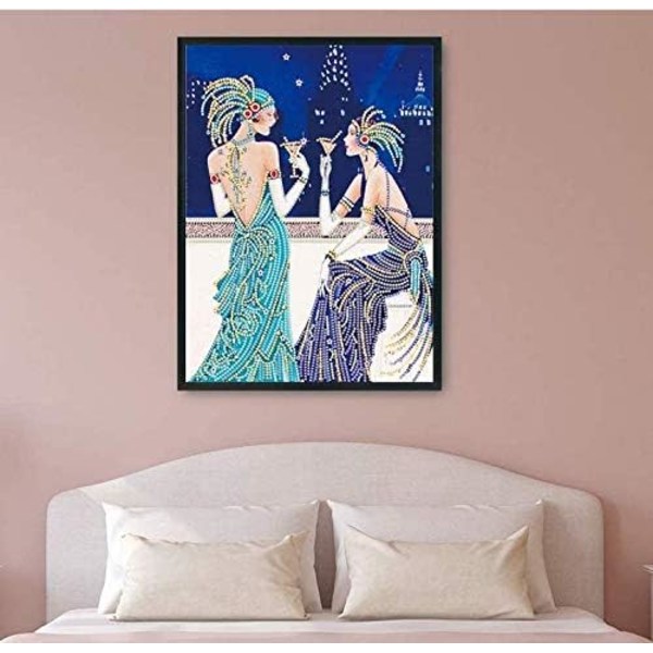 Diamantbroderi, 5D DIY Spesialformet Diamant