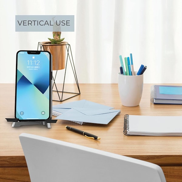 1 mini-nettbrett liten støttebrakett sammenleggbar V-formet brakett